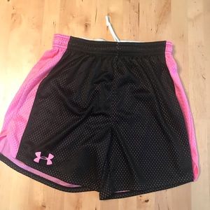 Ladies Under Armour Loose Fit Athletic Shorts